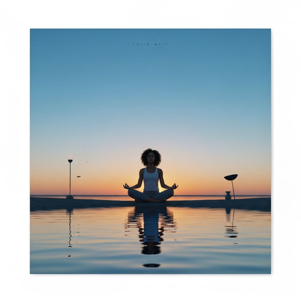 Mind Tranquility In Relaxing Meditation