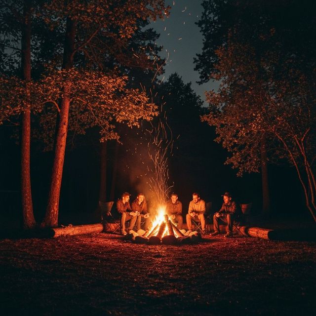 Campfire soundscape